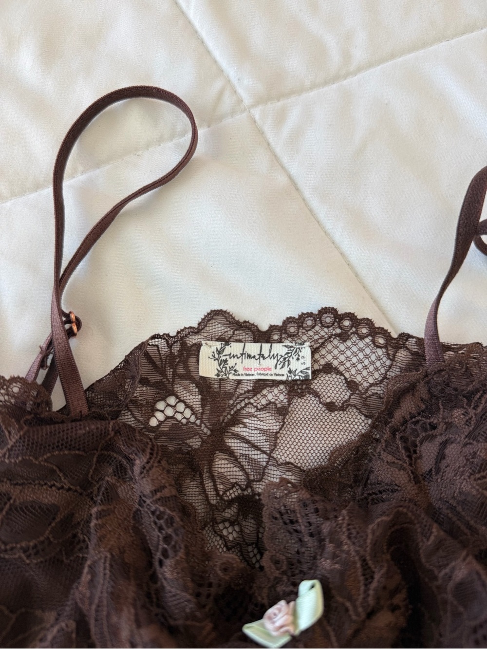 Free People Brown Lace Camisole - Picture 4 of 4